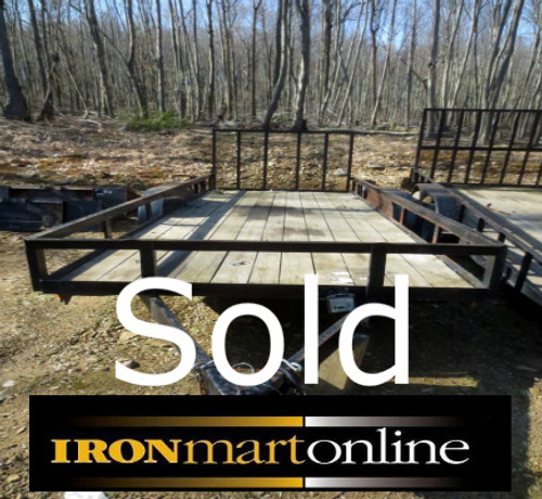 18 Foot Landscape Trailer by NNT used for sale