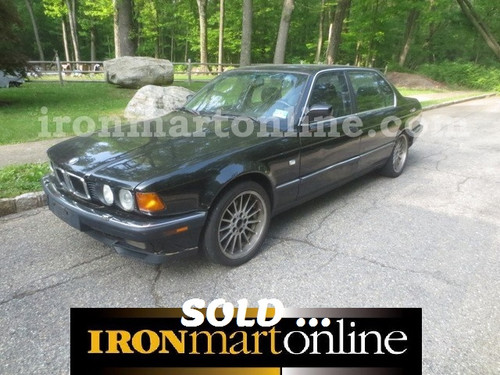 1993 BMW 740i, in very good condition.