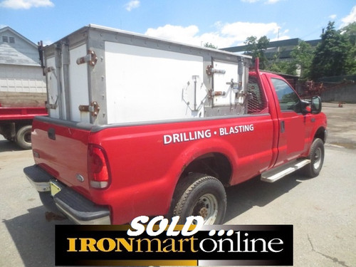 Explosive Storage Box for Pickup Bed, in very good condition.