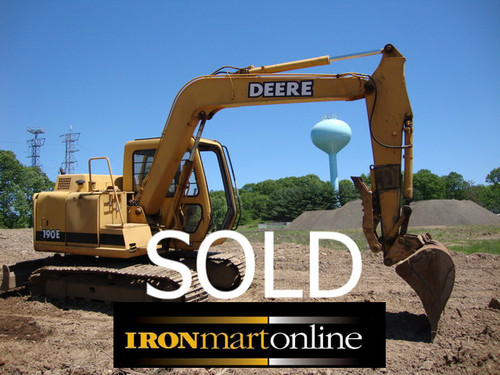 John Deere 190E Excavator used for sale John Deere 190E Excavator used for sale