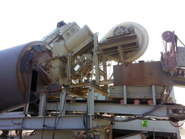 AESCO Parallel Flow 200-250 TPH Drum Mix Asphalt Plant