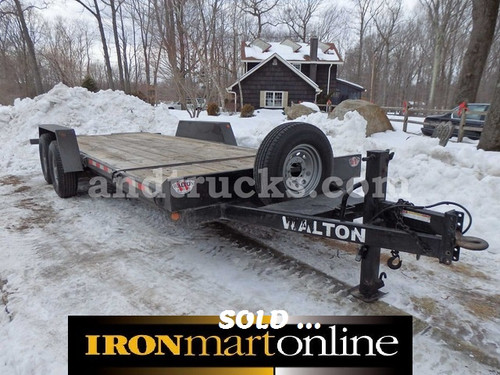2011 Walton 7 SS1420T 14,000 GVWR Ton Tilt Trailer, in very good condition.