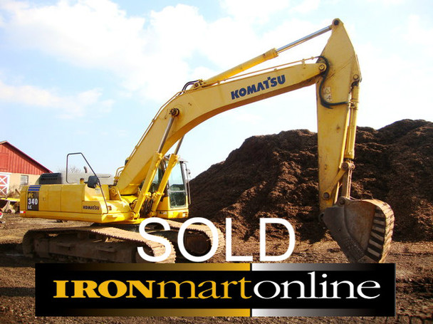 2002 Komatsu Excavator PC 340LC 7K used for sale