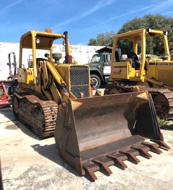 1985 John Deere 555B Track Loader 1985 John Deere 555B Track Loader
