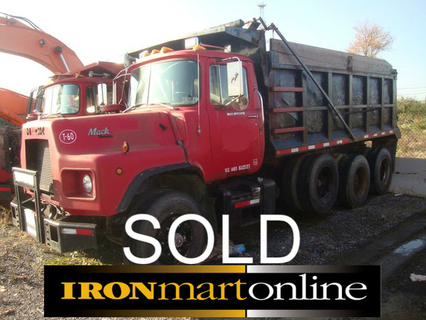 D Model Tri Axle Dump Truck (Sold)