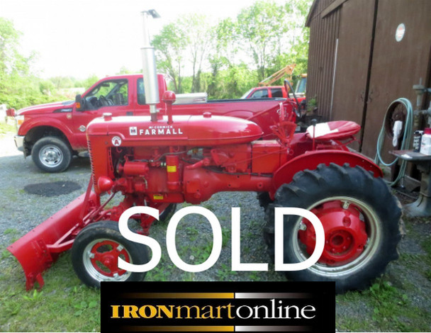 1948 Farmall Super A Tractor used for sale