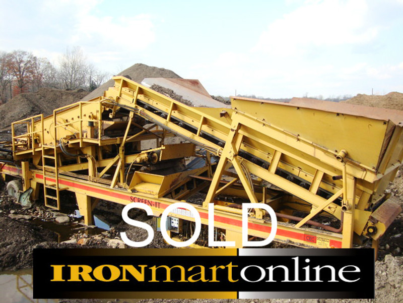 Top Soil Dirt Screener CEC 5121 Screen It used for sale