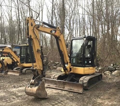 Used 2010 Caterpillar 304C CR Mini Excavator with Cat Hydraulic Thumb