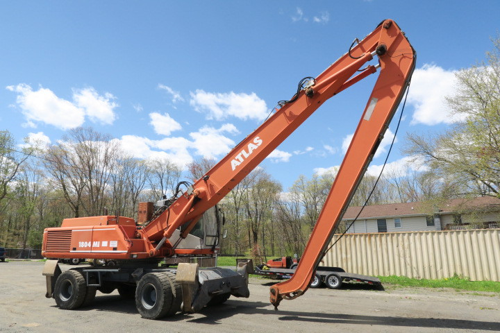2005 Atlas 1804 MI Wheel Scrap Handler