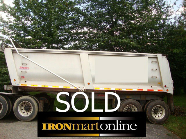 40 yard Tri Axle End Dump