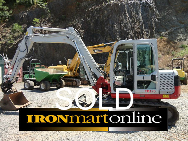 Takeuchi TB175 Mini Excavator (Sold)