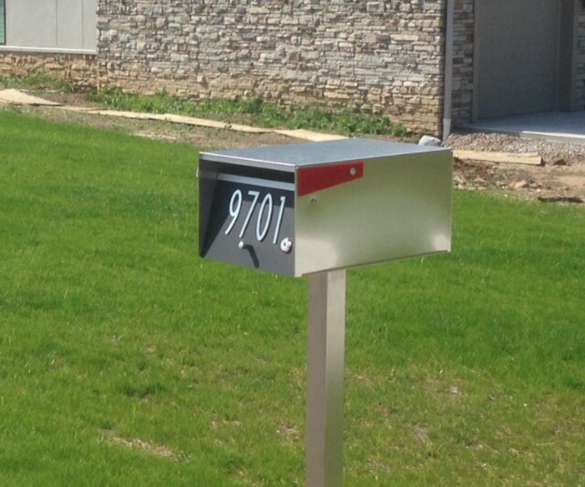 Urban Mailbox Front Opening Stainless Steel BoxDesignUSA