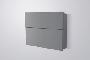 Silver Letterman XXL 2 Modern Mailbox Silver Letterman XXL 2 Modern Mailbox