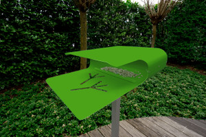 Green Piep Show 2 Bird House Green Piep Show 2 Bird House