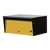 Yellow Door - Metro Front Opening Black Modern Mailbox Yellow Door - Metro Front Opening Black Modern Mailbox