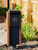 Black Front - Back Opening Designer Modern Mailbox Black Front - Back Opening Designer Modern Mailbox