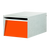 Orange Urban Back Opening Zincalume Modern Mailbox  Orange Urban Back Opening Zincalume Modern Mailbox