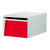Urban Back Opening Stainless Steel Modern Mailbox in red Urban Back Opening Stainless Steel Modern Mailbox in red