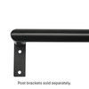 1 1/4" Dia. Steel Rod with French Returns for 3-Sided Window