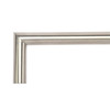 1" Dia. Stainless Steel Rod with French Returns for 5-Sided Bay Window