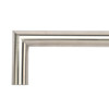 1 1/4" Dia. Stainless Steel Rod with French Returns for 5-Sided Bay Window