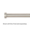 1 1/2" Dia. Stainless Steel Rod for Finials and Straight Window