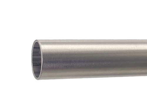 2" Stainless Steel Round Tubing 3-Sided Bay Rod with Straight Ends