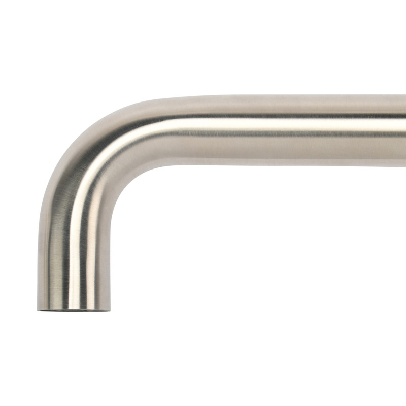 1 1/2" Dia. Stainless Steel Rod with French Returns for Straight Window