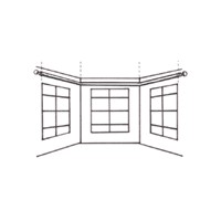 3-Sided Bay Window