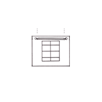 Straight Window Steel Curtain Rods