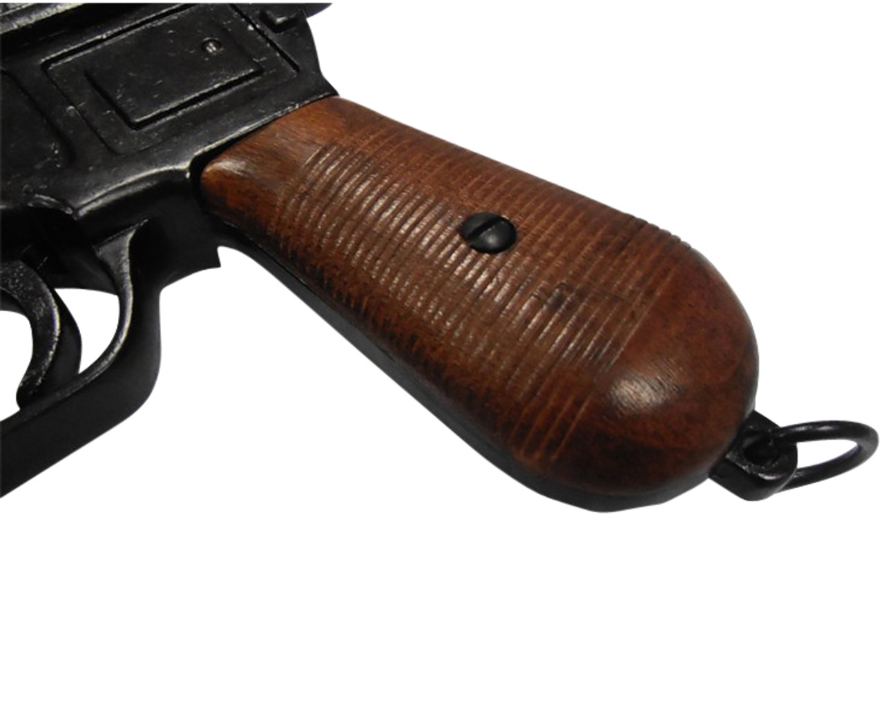 Wwii 1896 Mauser Automatic Pistol Non Firing Replica Natural Wood Grips Collectors Armoury Ltd 6876