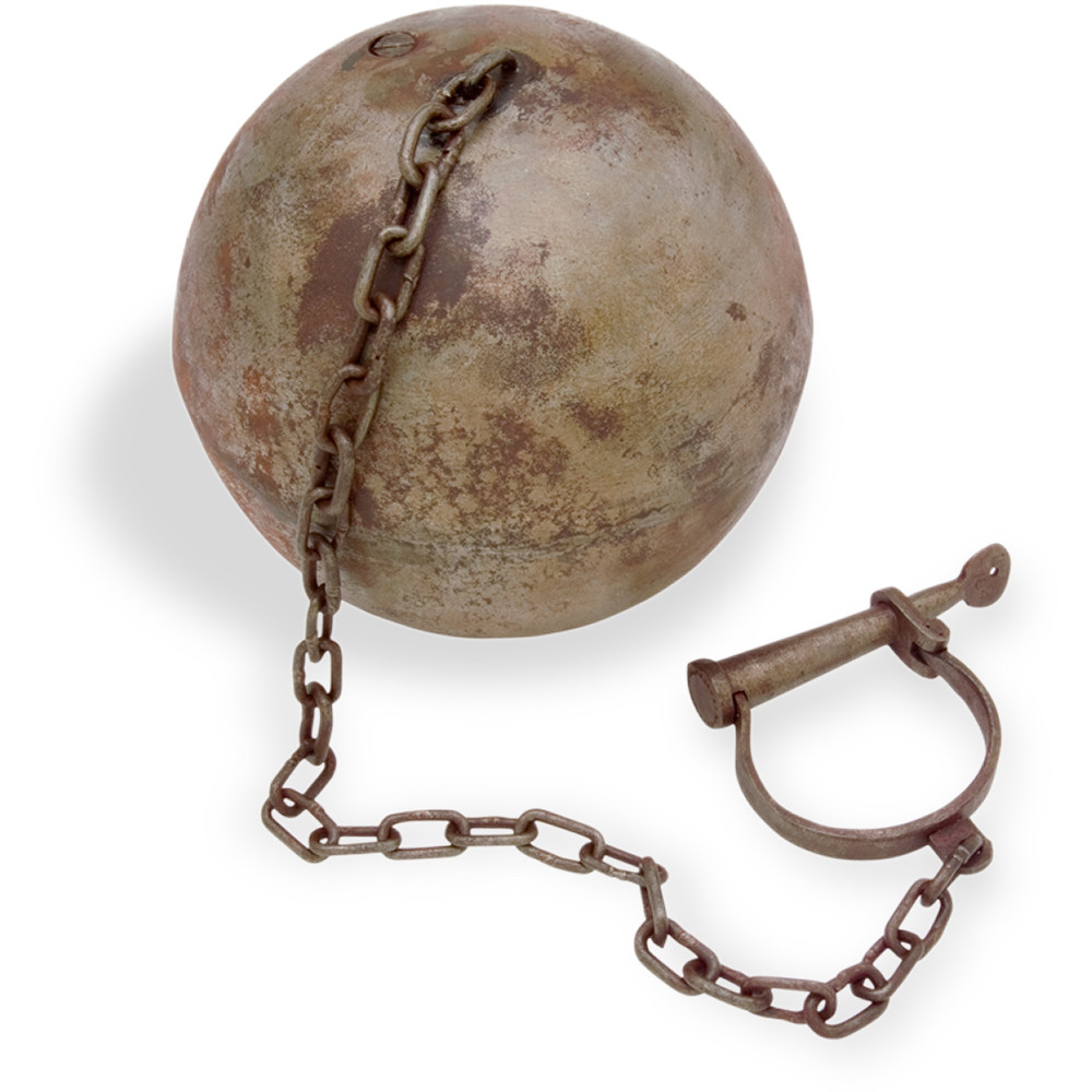 Old West Ball 'N Chain With Leg Cuff - Collector's Armoury, Ltd. Old West Ball 'N Chain With Leg Cuff - Collector's Armoury, Ltd.
