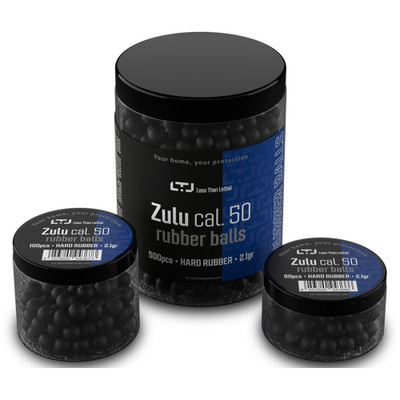 LTL - Zulu cal. 50 Spherical Rubber Bullets