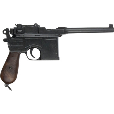 1024 WWII 1896 Mauser Automatic Pistol Non-Firing Replica-img-0