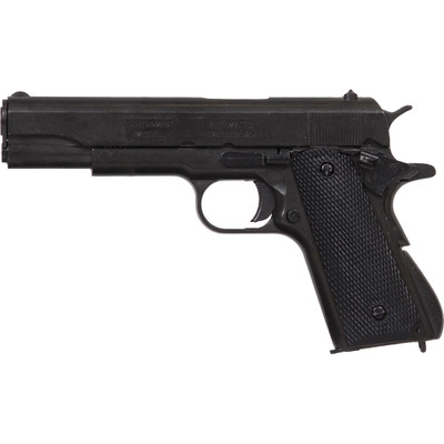 1312 Replica M1911A1 Black Composite Grips Field Auto Pistol Non-Firing Gun-img-0