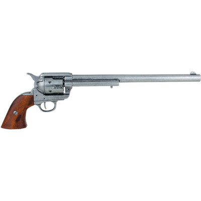 1303 M1873 Single Action Buntline Special Revolver Non-Firing Gun - Grey-img-0