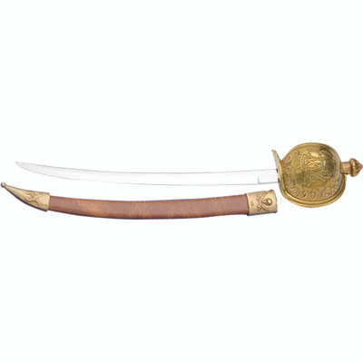 Pirate Cutlass Letter Opener With Scabbard
