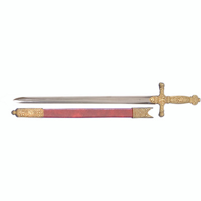 029F Napoleon Letter Opener With Scabbard-img-0