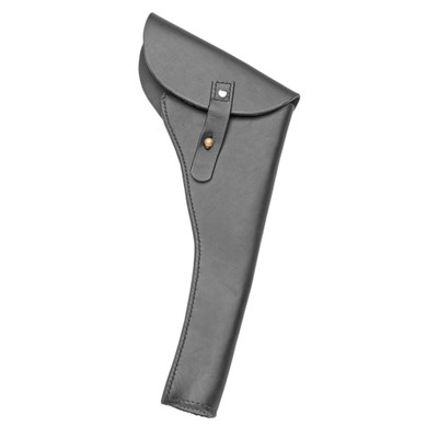 Black Leather Civil War Holster - Left Leg