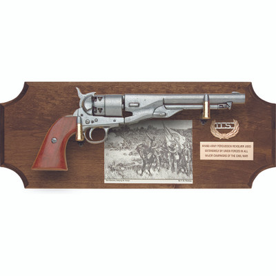 Deluxe Civil War Union Collectors Set Dark Wood