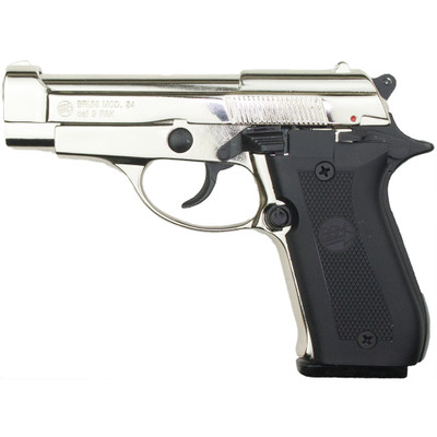 8685 Replica M84 Semi Automatic Blank Firing Gun Nickel Finish-img-0