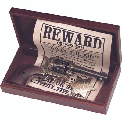 Old West Billy The Kid Replica Boxed Pistol Set