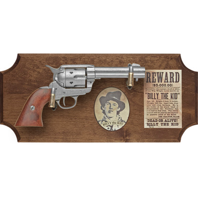 Billy The Kid Deluxe Framed Set Dark Wood