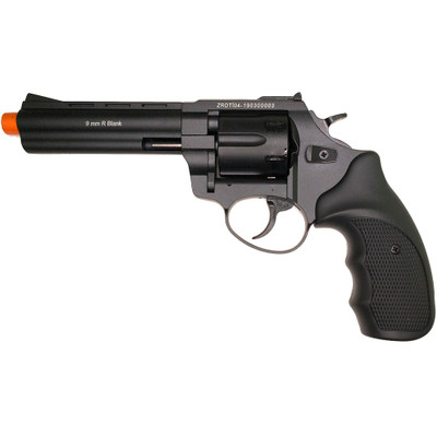 R145 ZORAKI R1 4.5" Front Firing Blank Revolver- Black-img-0