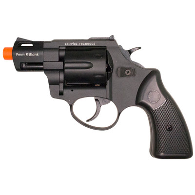 ZORAKI R2 2" Front Firing Blank Revolver- Black