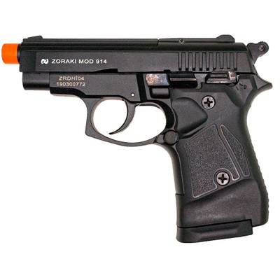 8914 ZORAKI 914 Semi Auto Blank Pistol - Black-img-0