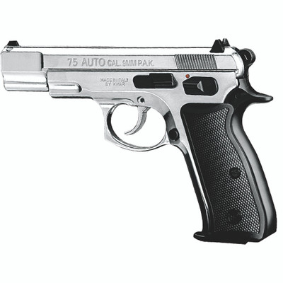 Kimar Mod. 75 8MM Semi-Auto Blank Firing Pistol - Nickel Finish
