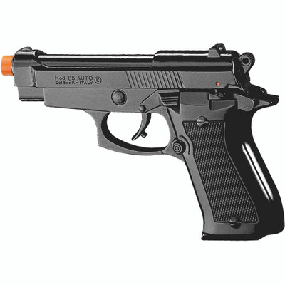 Kimar Mod. 85 Auto Front Firing Blank Pistol - Black Finish
