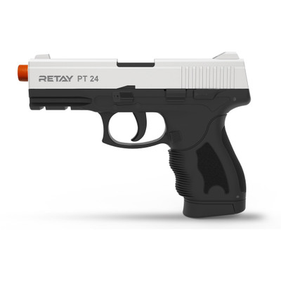 Retay PT24 Blank Pistol 9M PAK Chrome