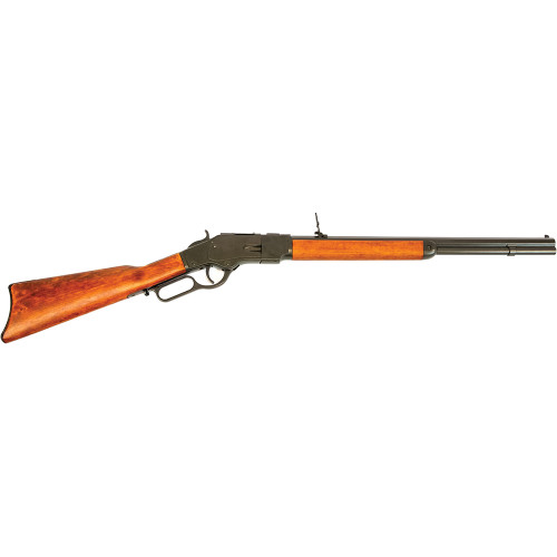 Model 1873 Lever Action Carbine Replica: Blued Black Finish Main Image